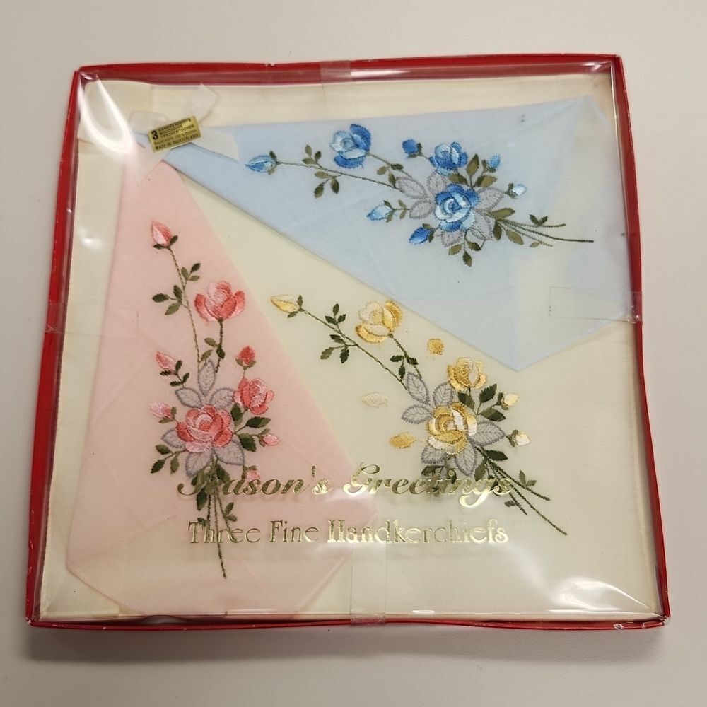 Switzerland Handkerchiefs Set of 3